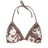 VENUS Womens Hamptons Diamond Stitch Triangle Top - 4 of 4