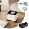 StorageBud Storage Ottoman for Bedroom End of Bed, Fabric Storage Bench, Large Storage Ottoman Bench, Entryway Bench with Storage - 2 of 4