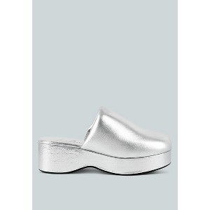 Olori Solid Platform Slip On Women Mules - 1 of 4