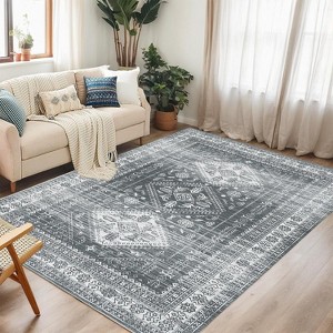 Vintage Medallion Area Rug - 1 of 4