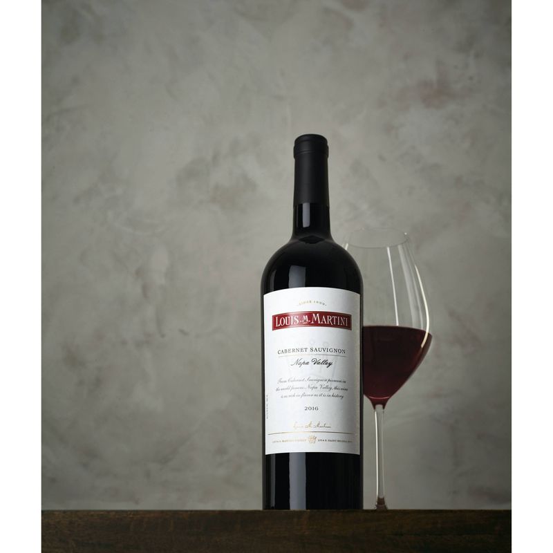 Louis M. Martini Napa Valley Cabernet Sauvignon Red Wine - 750ml Bottle, 4 of 6