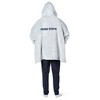 NCAA Penn State Nittany Lions Heather Gray Wearable Throw Blanket - 2 of 4