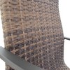 Courtyard Casual Santa Fe Wicker Chair  Set of 4 - 3 of 4