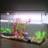 Unique Bargains Plastic Artificial Water Plants Aquarium Decorations Grass Pink 12.2" Height 5 Pcs - 2 of 4
