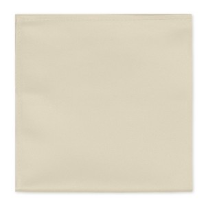 Jacob Alexander Men’s Solid Satin Pocket Square - 1 of 4