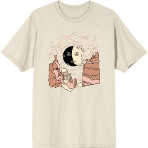 Celestial Tropics Canyon Adult Crew Neck Short Sleeve Tee - 1 of 2