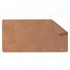 Desk Pad - Heyday™ Faux Brown Leather : Target