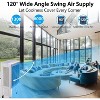 Portable Evaporative Air Cooler w/ Remote, 3 Speeds, 12h Timer - 3-in-1 Swamp Cooler for Indoor, Garage, Patio - 3 of 4