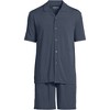 Lands' End Men's Short Sleeve Cooling Knit Short Set - 3 of 4