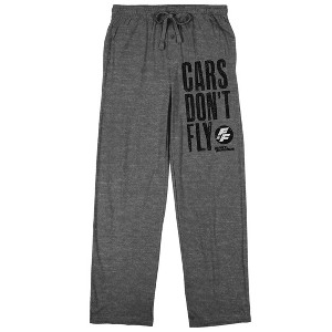 The Fast & The Furious Franchise Cars Don't Fly Men's Athletic Heather Ground Sleep Pants - 1 of 4