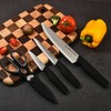 Dura Culina® 4-Piece Kitchen Knife Set Ultra Sharp Stainless Steel Kitchen Cutlery Knives and Shears - 2 of 4