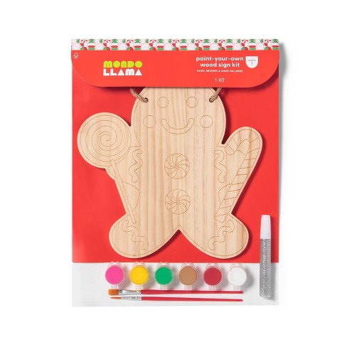 Paint-your-own Wood Tea Set Kit - Mondo Llama™ : Target