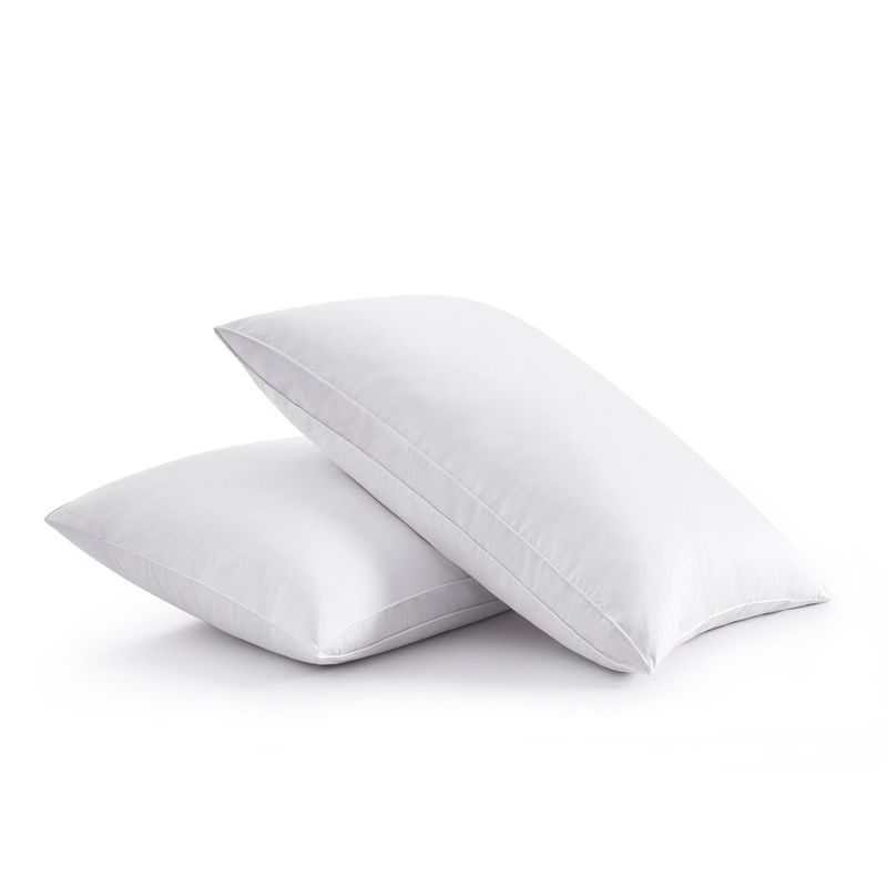 Peace Nest Goose Feather Pillows Set of 2, 3 of 7