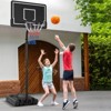 Safstar 6.9-8.5 FT Portable Outdoor Basketball Hoop w/ Shatterproof PC Backboard - 4 of 4