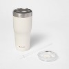 30oz Stainless Steel Straw Tumbler - Embark™ - 2 of 3