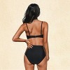Women's Chic Mesh Panel Bikini Set for Beach Glamour - Cupshe - 4 of 4