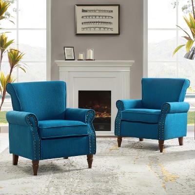 Set of 2 Cythnus Armchair with Removable Cushions | ARTFUL LIVING DESIGN