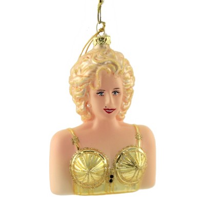 Holiday Ornament 4.75" Madonna Pop Singer Icon Blonde Ambition  -  Tree Ornaments