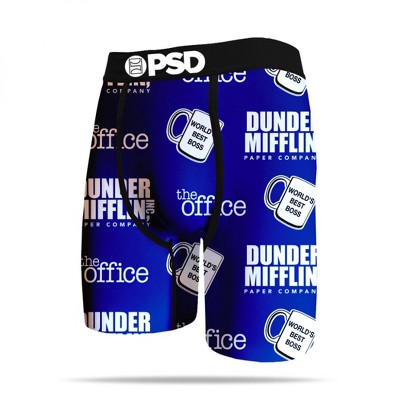 Adult The Office Dunder Mifflin World's Best Boss Boxer Briefs - XXLarge (44-46)