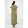 WEST K Women's Georgia Faux-Wrap Maxi Dress with High-Low Hem and Tie Waist - 3 of 4