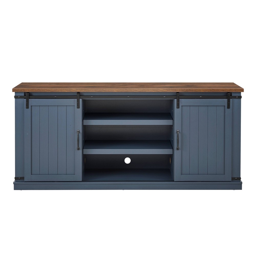 Photos - Mount/Stand TV Stand for TVs up to 70" Navy - Home Essentials