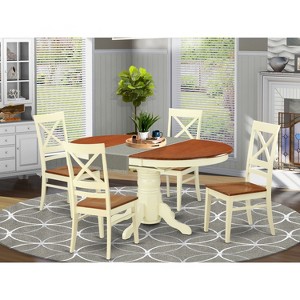 HomeStock 5-Pc Avon Dining Set - 1 of 3