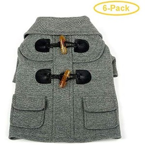 Pet Life Military Static Rivited Fashion Collared Wool Pet Coat - 1 of 1