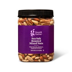 Sea Salt Roasted Whole Cashews - 30oz - Good & Gather™ : Target