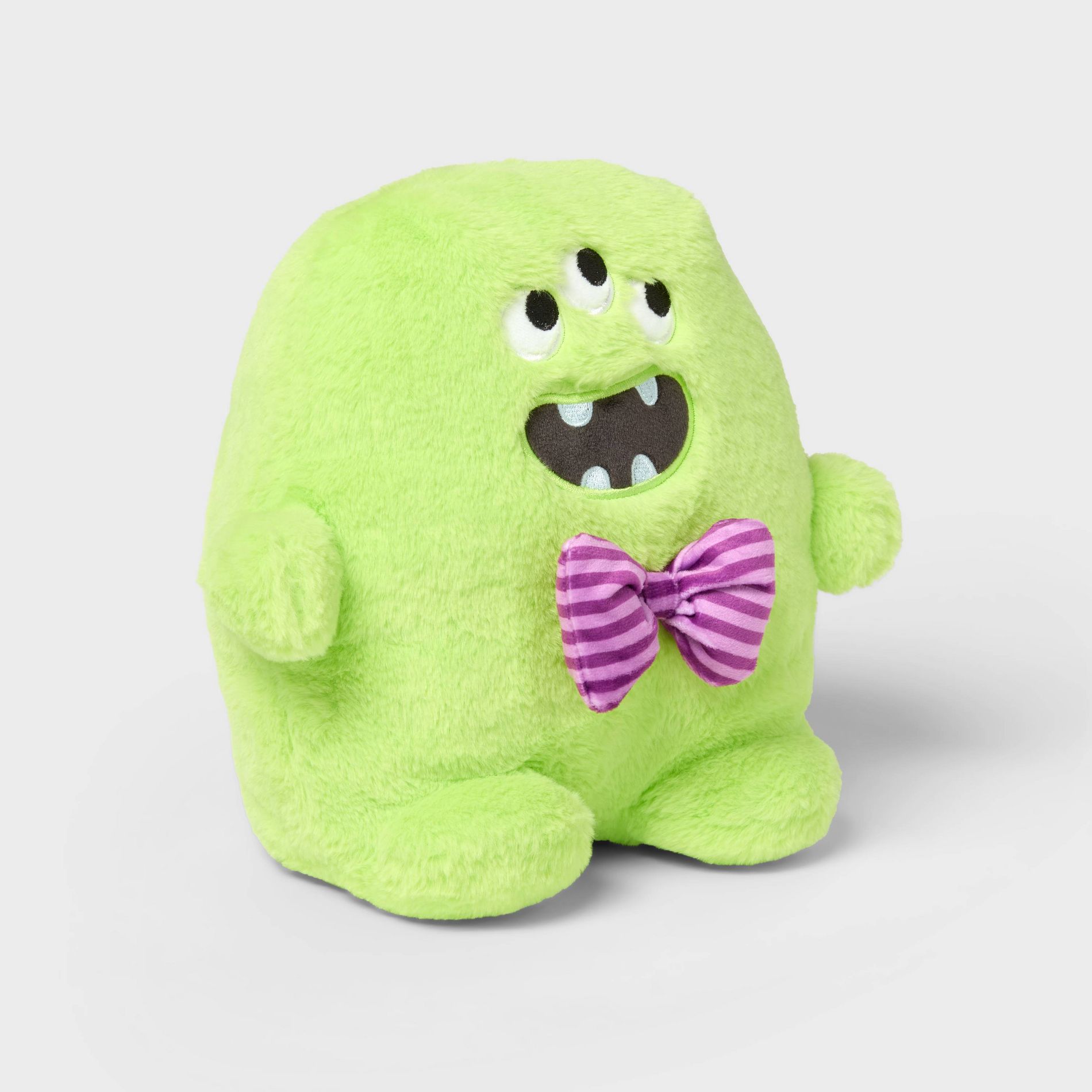 Winky Monster Halloween Mini Weighted Plush Kids' Throw Pillow - Pillowfort™