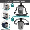 PetAmi Dog Treat Pouch, Large Pet Training Bag Pocket for Kibbles Toys, Trainer Essentials Supply Holder Waste Dispenser, 3 Ways to Wear - 4 of 4