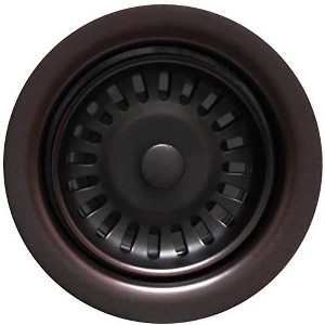 ALFI 3 1/2 Waste Disposer Trim with Matching Basket Strainer for Deep Fireclay Sinks - 1 of 1