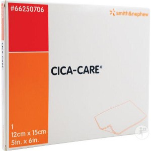 Smith & Nephew CICA-Care Silicone Gel Sheet for Scar Treatment & Wound Healing – Self-Adhesive, Reusable, 5" x 6" - 1 of 4