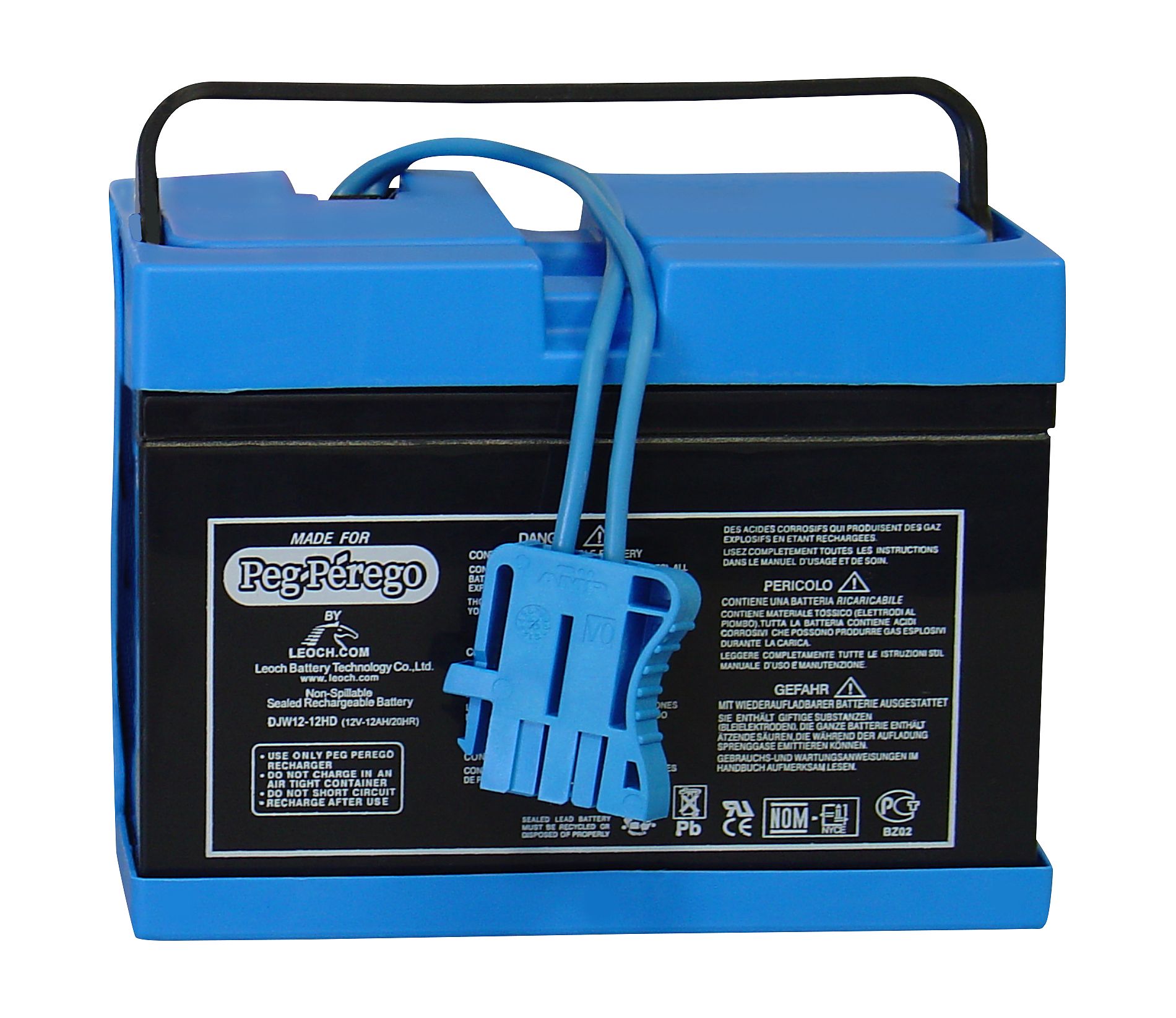 Peg Perego 12 Volt Rechargeable Battery
