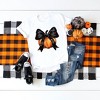 Simply Sage Market Women's Coquette Halloween Pumpkin Short Sleeve Graphic Tee - 3 of 4
