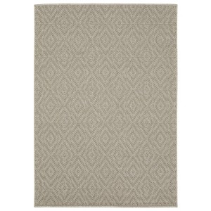Oriental Weavers Caicos CA08A Grey/ Light Grey Indoor/Outdoor Area Rug - 3'3" x 5' - 1 of 4
