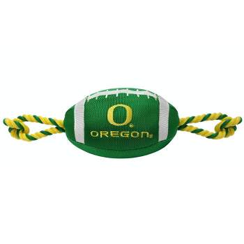 NCAA Oregon Ducks Nylon Football Dog Toy