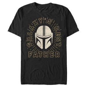 Men's Star Wars: The Mandalorian Din Djarin Galaxy's Best Bounty Hunter T-Shirt - 1 of 4