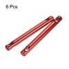 Unique Bargains 2 Hole Aluminum Alloy Tent Rope Adjusters 6 Pcs - 3 of 4