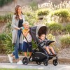 Baby Trend Sit N' Stand 5-in-1 Collapsible Shopper Stroller with Canopy, Visor, Extendable Storage Basket, Phone Tray, and 2 Cup Holders - 4 of 4