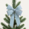 Glittered Double Holiday Bow (Set of 2) - 2 of 3