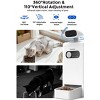 Teendow AI Automatic Cat Feeder with Camera & AI Subscription, 3.5L, 4MP HD Video with Night Vision, Two-Way Audio & Laser Play for Cats & Dogs - 2 of 4