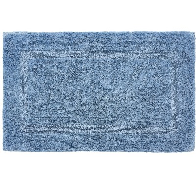 Lux Premium 100% Cotton Tufted Solid Reversible 4 PC Bath Rug Set – Ultra-Soft, Water-Absorbent, Durable, Machine Washable Bathroom Rug