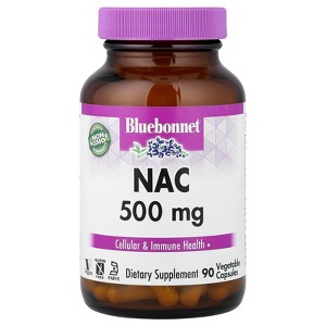 Bluebonnet Nutrition NAC, 500 mg, 90 Vegetable Capsules - 1 of 4