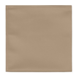 Jacob Alexander Men’s Solid Satin Pocket Square - 1 of 4