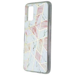 MyBat Fusion Series Protector Cover Case for Samsung Galaxy A02s - Pink Marble - 1 of 1