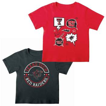 NCAA Texas Tech Red Raiders Toddler Boys' 2pk T-Shirt