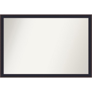 Amanti Art Havana Black Bronze Non-Beveled Framed Bathroom Vanity Wall Mirror - 1 of 4
