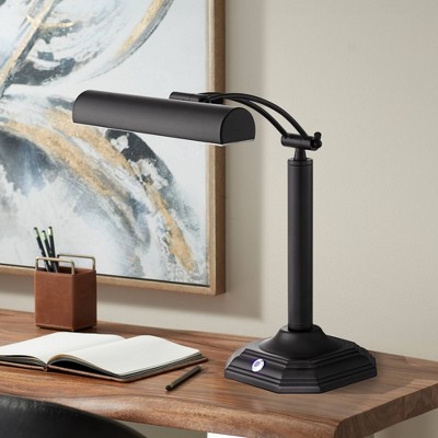 Adjustable Black Bronze Metal LED Desk Lamp for Kids