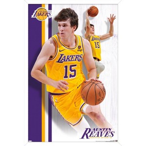 Trends International NBA Los Angeles Lakers - Austin Reaves 24 Framed Wall Poster Prints - 1 of 4