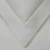 Modern 600 Thread Count Solid Cotton Blend Duvet Cover Set by Blue Nile Mills - 3 of 4